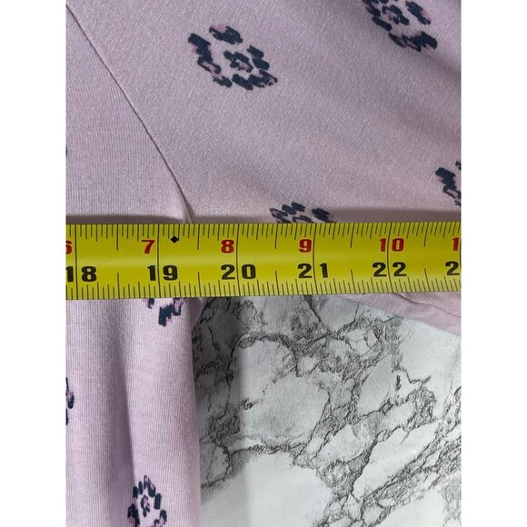 Style & Co Sz OX Gigi Runway Lavender Floral Blouse with Ruffle Sleeves - Picture 7 of 9